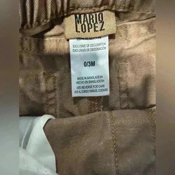 Mario Lopez Boys Set Short And Shirt 0-3 Months - Picture 5 of 13